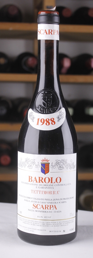 Barolo "Tettimorra" 1988