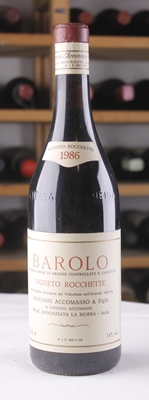 Barolo "Rocchette" 1986