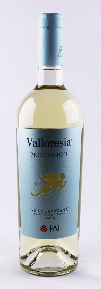 "Valloresia" Procanico Lazio Bianco BIO